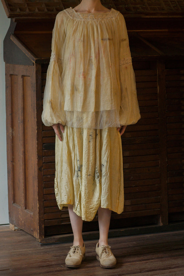 MUTEDANCE silk skirt MD21SS15